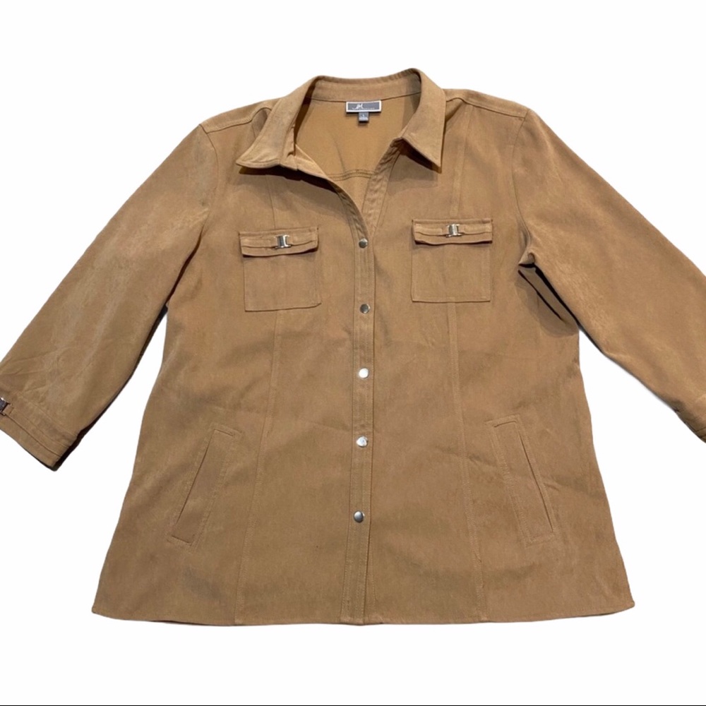 JM Collection Mid Sleeve Jacket or Top